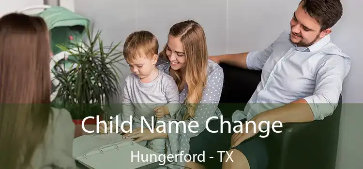  Child Name Change Hungerford - TX