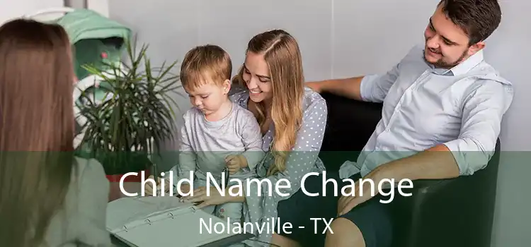 Child Name Change Nolanville - TX