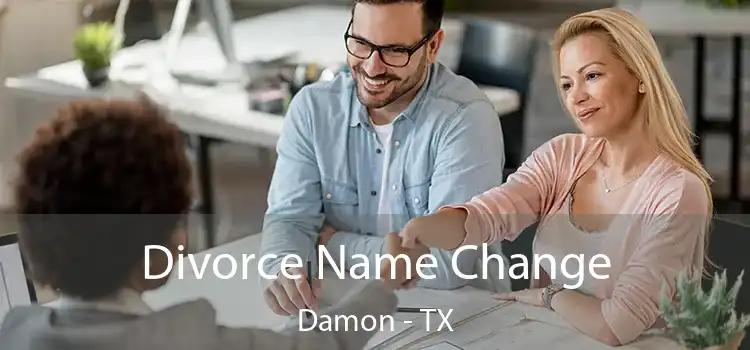 Divorce Name Change Damon - TX