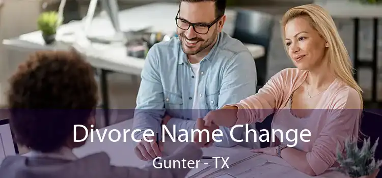 Divorce Name Change Gunter - TX