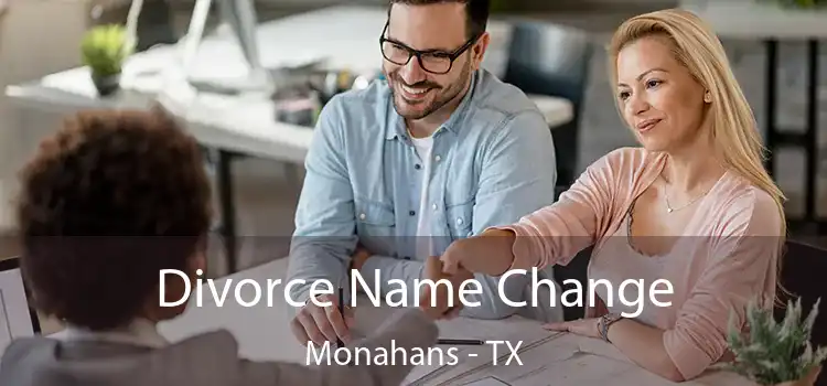 Divorce Name Change Monahans - TX
