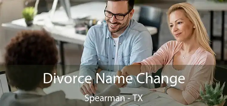 Divorce Name Change Spearman - TX