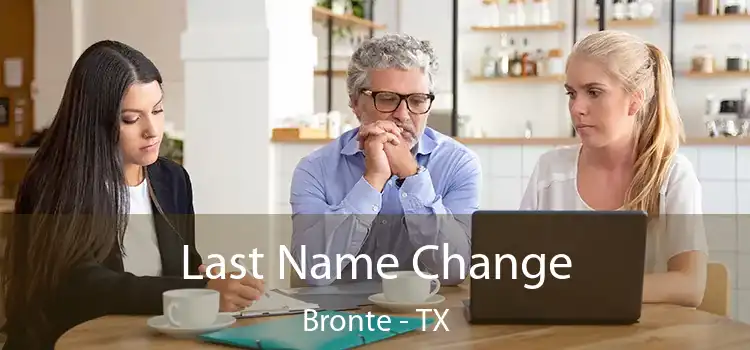 Last Name Change Bronte - TX
