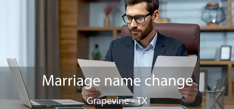 Marriage name change Grapevine - TX