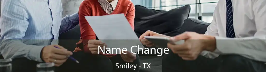 Name Change Smiley - TX
